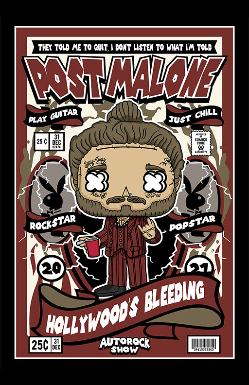 Rockstar Post Malone Poster