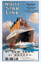 TITANIC WHITE STAR LINE