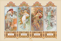 MUCHA - 4 SEASONS